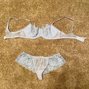 Baby blue lingerie Victoria’s Secret